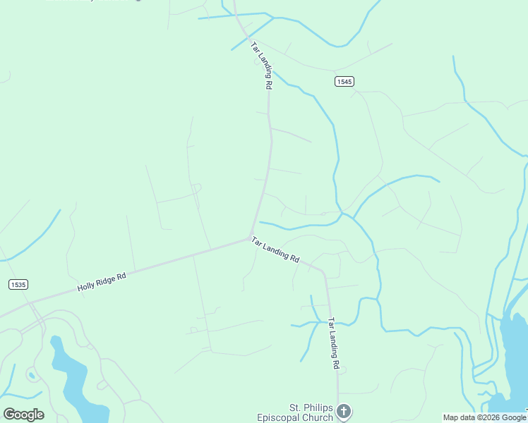 map of restaurants, bars, coffee shops, grocery stores, and more near 471 Tar Landing Road in Holly Ridge