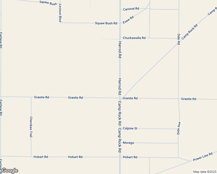 map of restaurants, bars, coffee shops, grocery stores, and more near 13876 Harrod Road in Lucerne Valley