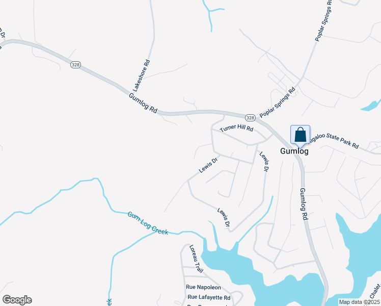 map of restaurants, bars, coffee shops, grocery stores, and more near 118 Buttercup Lane in Lavonia