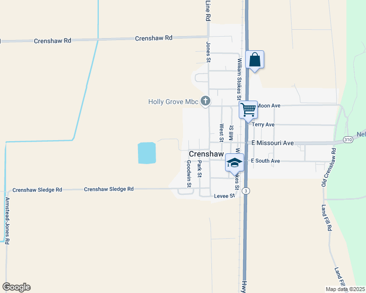 map of restaurants, bars, coffee shops, grocery stores, and more near 707 Goodwin Street in Crenshaw