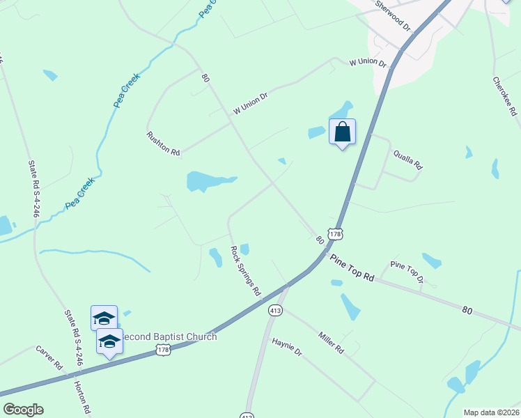 map of restaurants, bars, coffee shops, grocery stores, and more near 1437 James Cox Road in Belton