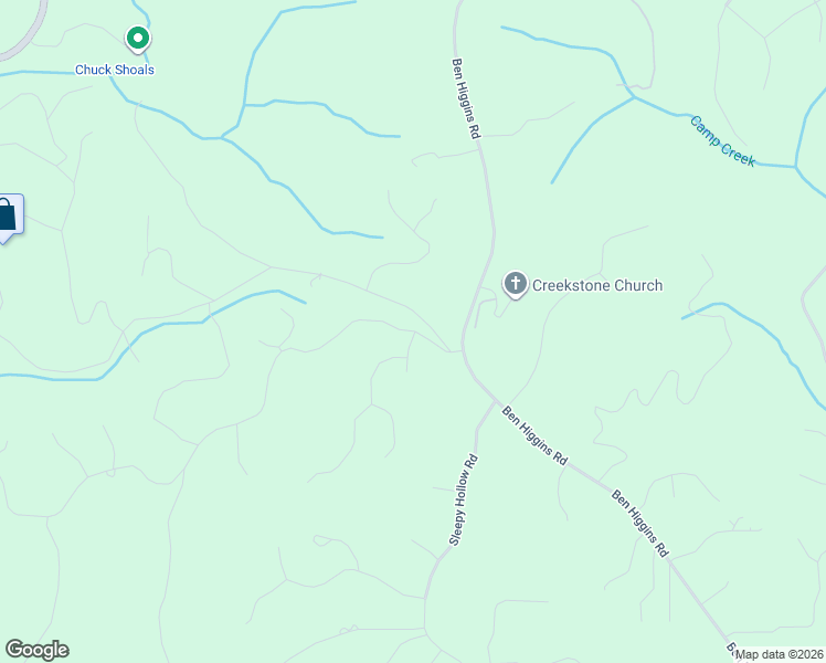 map of restaurants, bars, coffee shops, grocery stores, and more near 325 River Flow Drive in Dahlonega