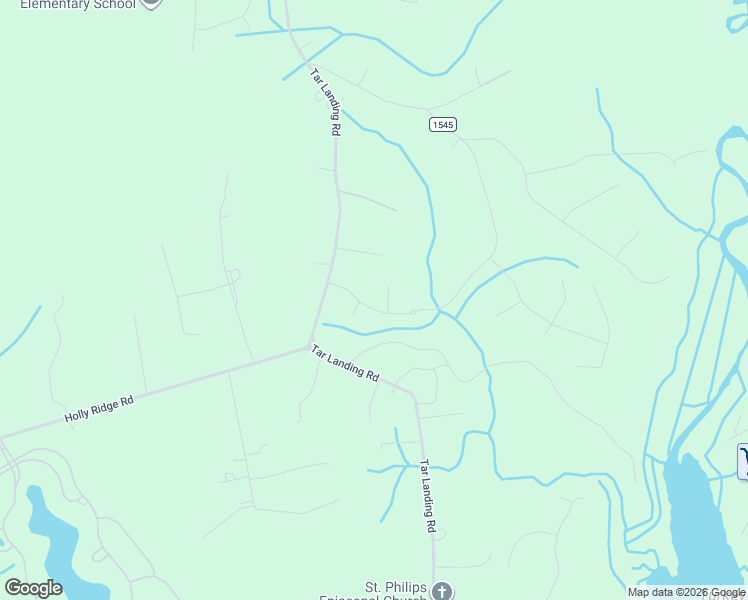 map of restaurants, bars, coffee shops, grocery stores, and more near 471 Tar Landing Road in Holly Ridge