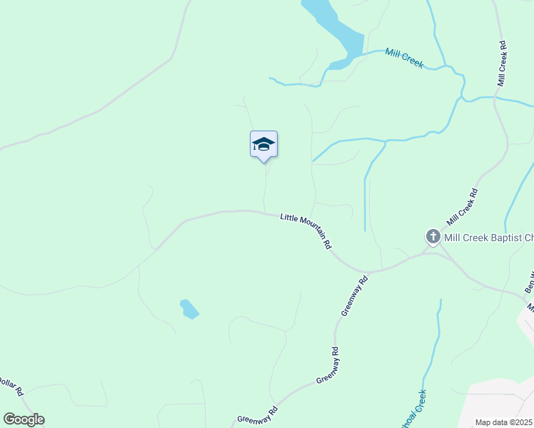 map of restaurants, bars, coffee shops, grocery stores, and more near 1285 Little Mountain Road in Dawsonville
