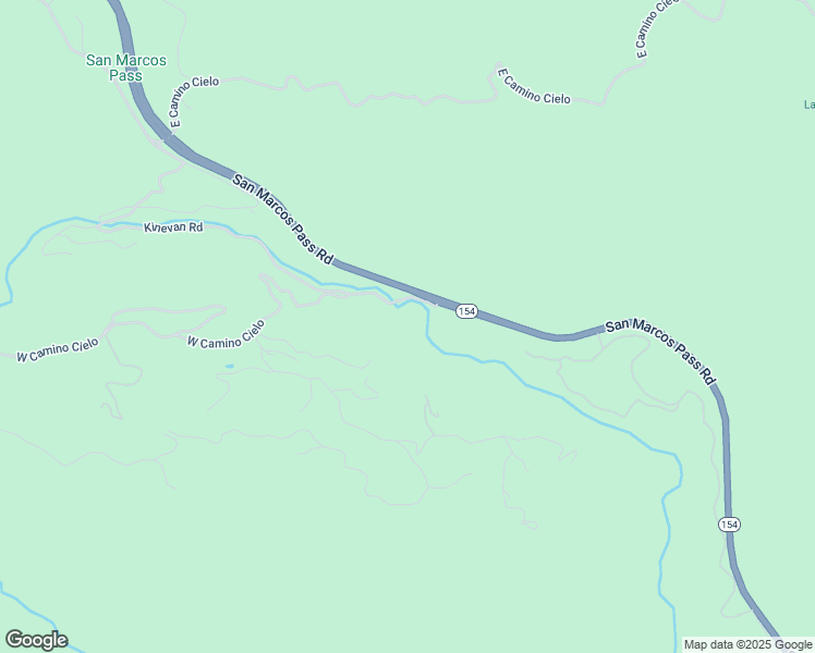 map of restaurants, bars, coffee shops, grocery stores, and more near 5595 West Camino Cielo in Santa Barbara