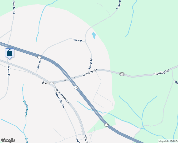 map of restaurants, bars, coffee shops, grocery stores, and more near 64 Memory Lane in Avalon