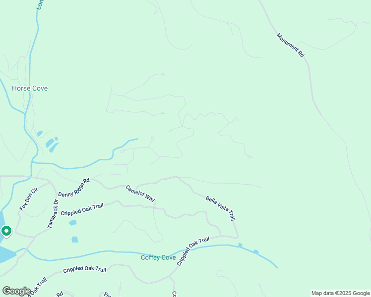map of restaurants, bars, coffee shops, grocery stores, and more near 0 Denny Ridge Road in Jasper