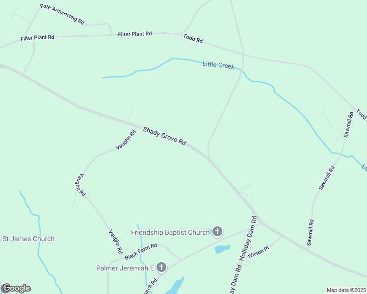 map of restaurants, bars, coffee shops, grocery stores, and more near 3801 Shady Grove Road in Honea Path