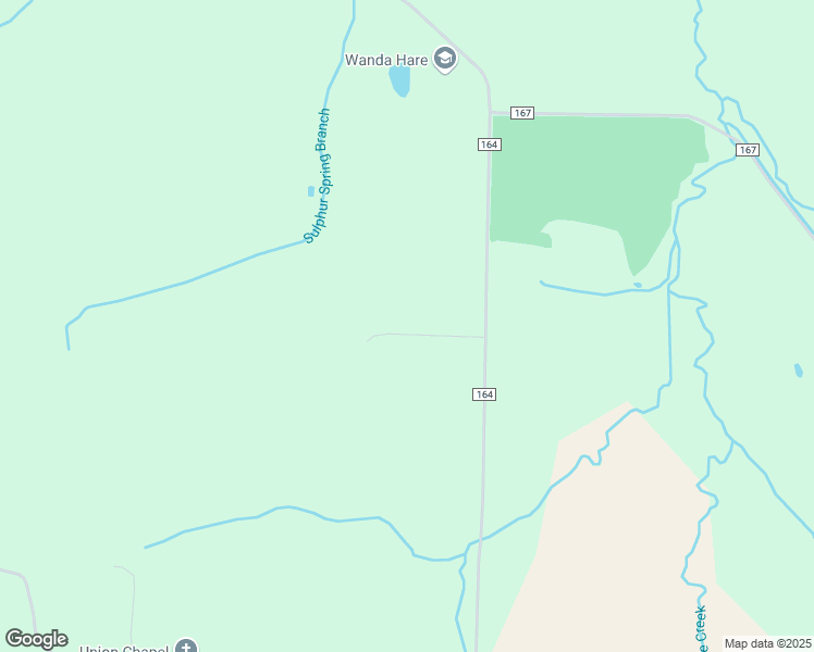 map of restaurants, bars, coffee shops, grocery stores, and more near 1669 County Road 164 in Moulton