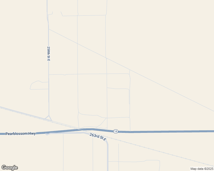 map of restaurants, bars, coffee shops, grocery stores, and more near 263rd Street East in Llano