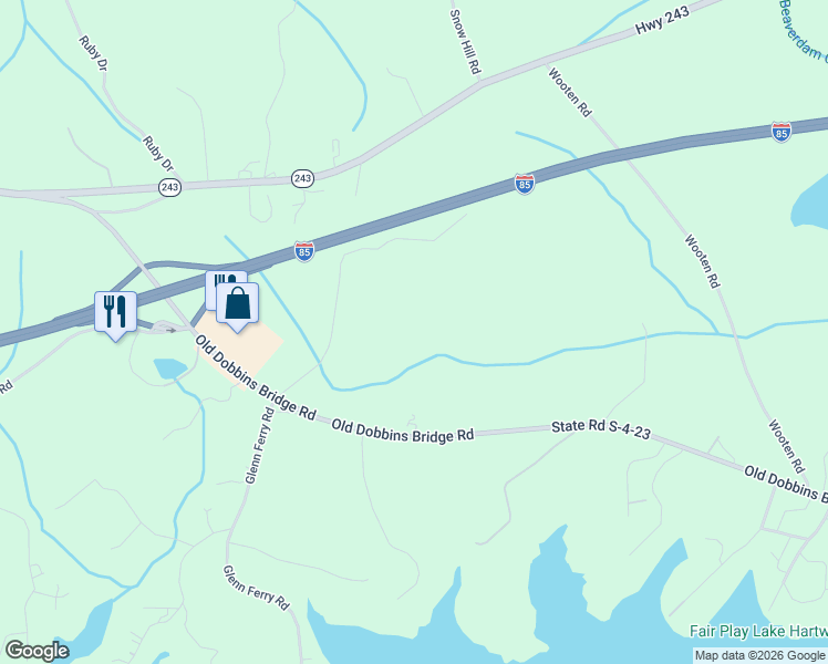 map of restaurants, bars, coffee shops, grocery stores, and more near in Fair Play