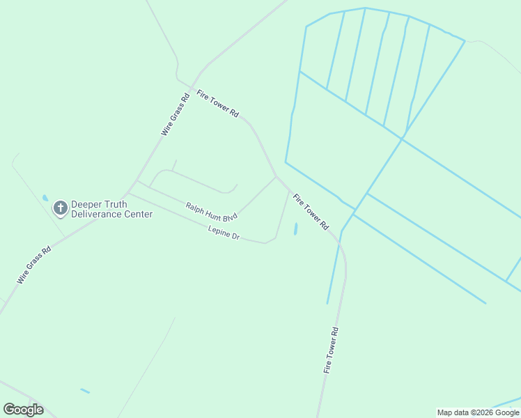 map of restaurants, bars, coffee shops, grocery stores, and more near 516 Ralph Hunt Boulevard in Orrum