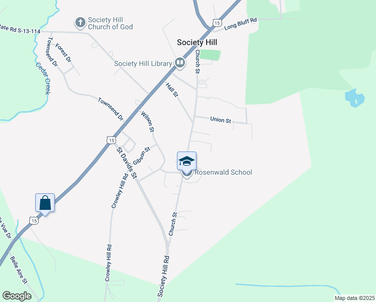 map of restaurants, bars, coffee shops, grocery stores, and more near 508 Church Street in Society Hill