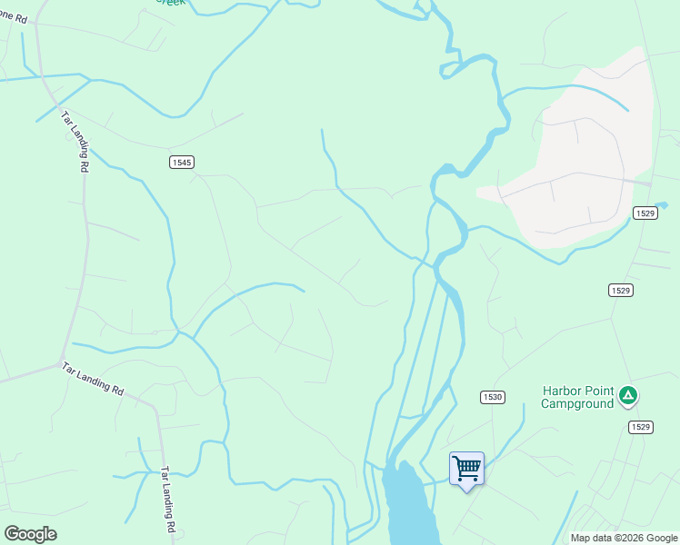 map of restaurants, bars, coffee shops, grocery stores, and more near 129 Gus Horne Road in Holly Ridge