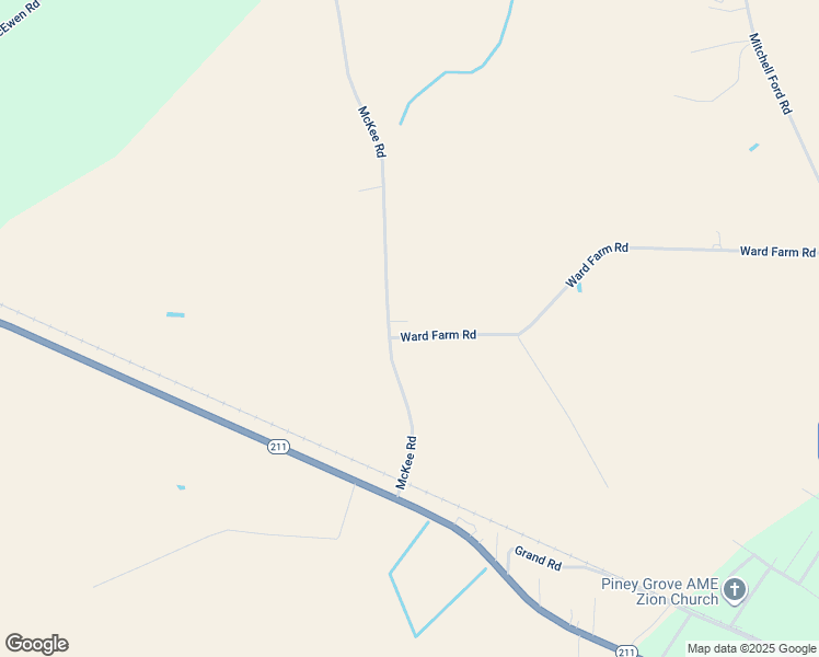 map of restaurants, bars, coffee shops, grocery stores, and more near 378 McKee Road in Clarkton