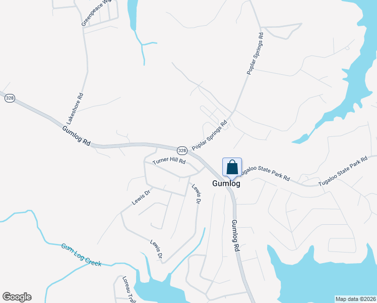 map of restaurants, bars, coffee shops, grocery stores, and more near 41-237 Poplar Sprngs Road in Lavonia