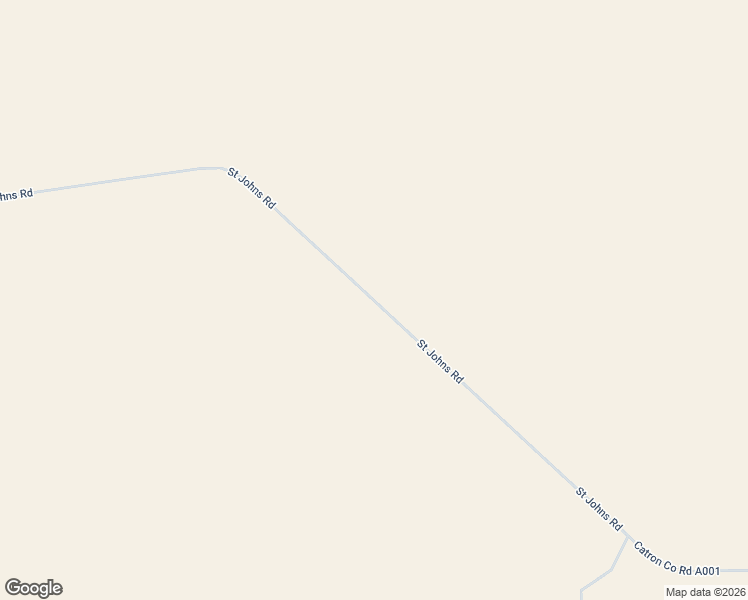 map of restaurants, bars, coffee shops, grocery stores, and more near ST Johns Road in Catron County