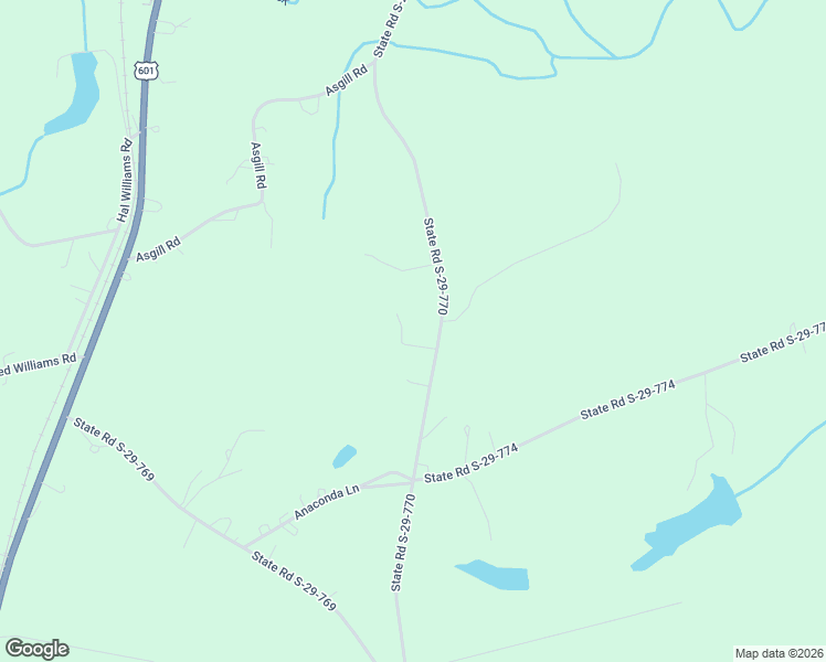 map of restaurants, bars, coffee shops, grocery stores, and more near 1094 State Road S-29-770 in Kershaw