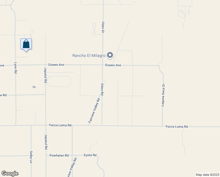map of restaurants, bars, coffee shops, grocery stores, and more near 13971 Fairview Valley Road in Apple Valley