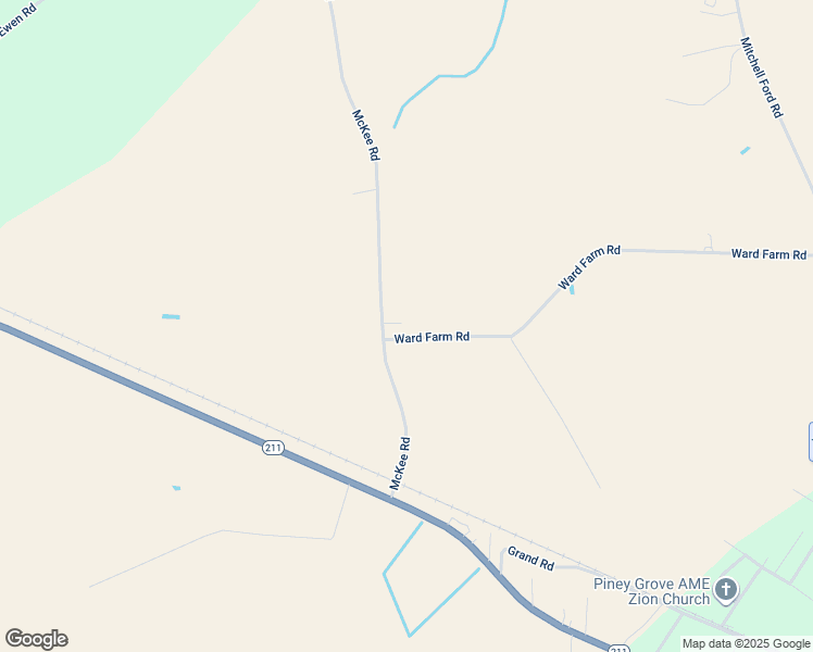 map of restaurants, bars, coffee shops, grocery stores, and more near 378 McKee Road in Clarkton