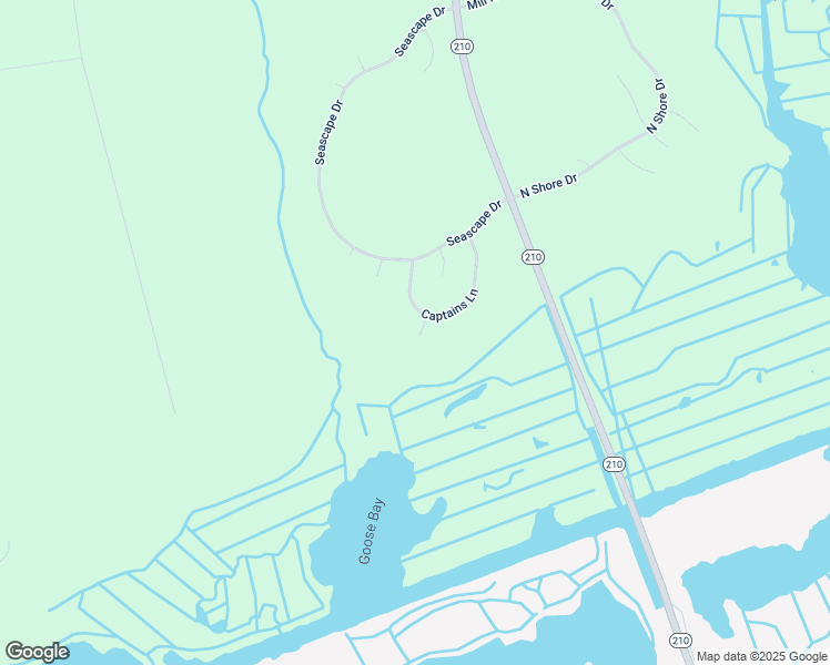 map of restaurants, bars, coffee shops, grocery stores, and more near 104 Pelican Cove in Sneads Ferry