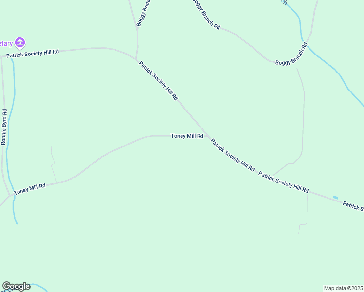 map of restaurants, bars, coffee shops, grocery stores, and more near 105 Toney Mill Road in Society Hill
