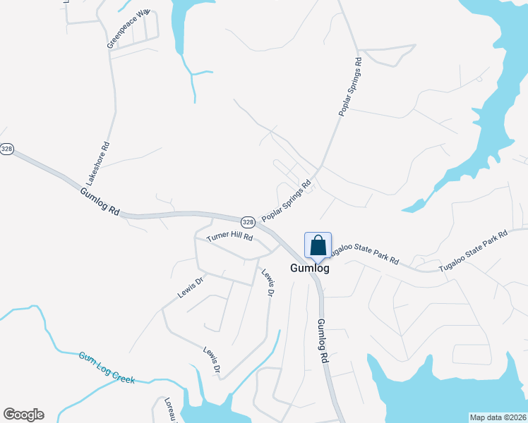 map of restaurants, bars, coffee shops, grocery stores, and more near 41 Poplar Springs Road in Lavonia