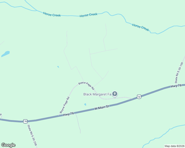 map of restaurants, bars, coffee shops, grocery stores, and more near 160 Pony Trail in Honea Path