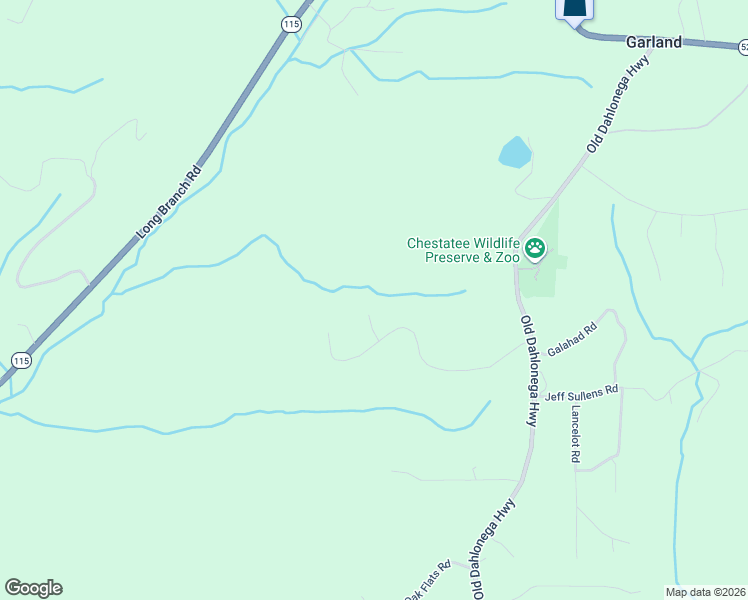 map of restaurants, bars, coffee shops, grocery stores, and more near 70 Shenandoah Dr in Dahlonega
