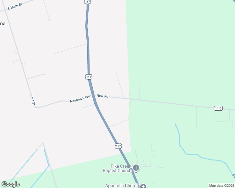 map of restaurants, bars, coffee shops, grocery stores, and more near 211 New Road in Saint Helena