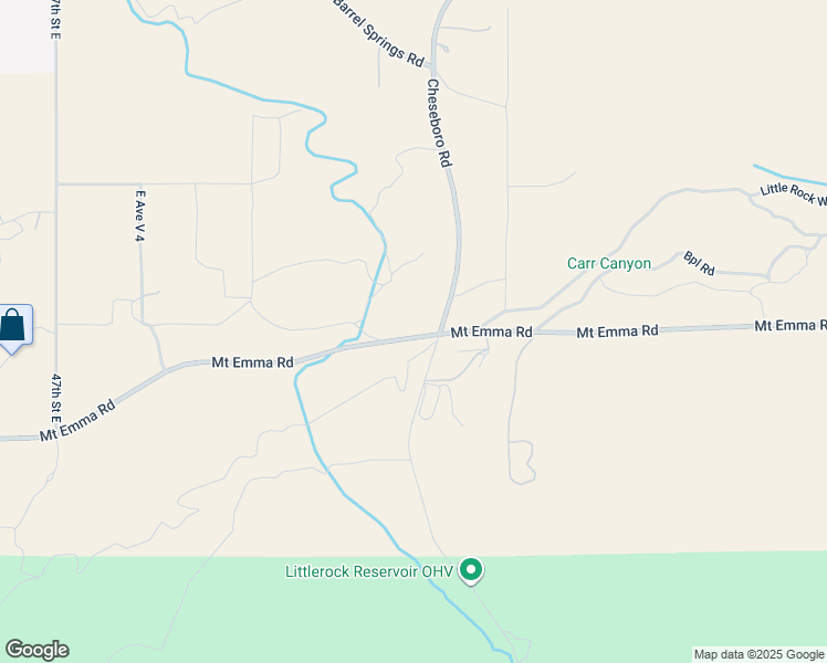 map of restaurants, bars, coffee shops, grocery stores, and more near 34270 Cheseboro Road in Palmdale