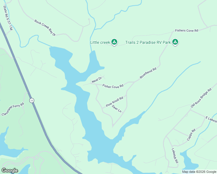map of restaurants, bars, coffee shops, grocery stores, and more near Fisher Cove Road in Oconee County
