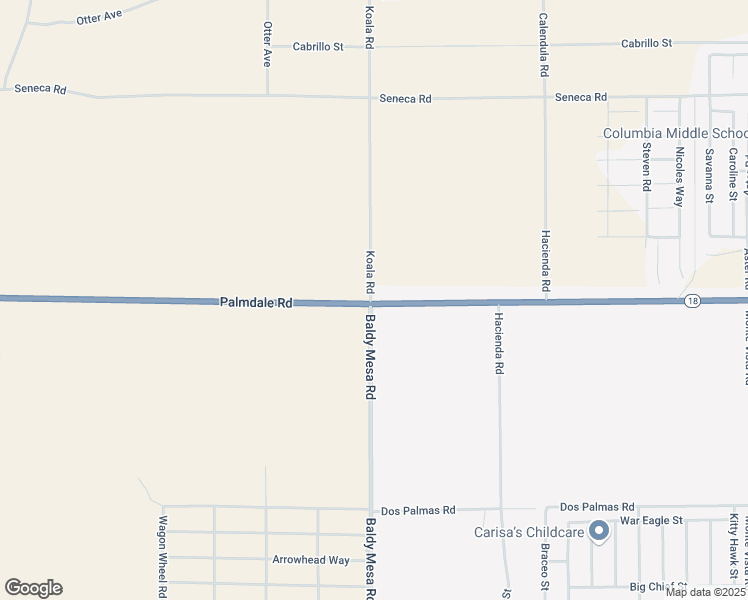 map of restaurants, bars, coffee shops, grocery stores, and more near in Victorville