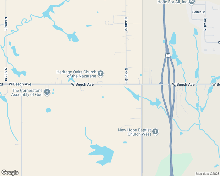 map of restaurants, bars, coffee shops, grocery stores, and more near 4482 West Beech Avenue in Duncan