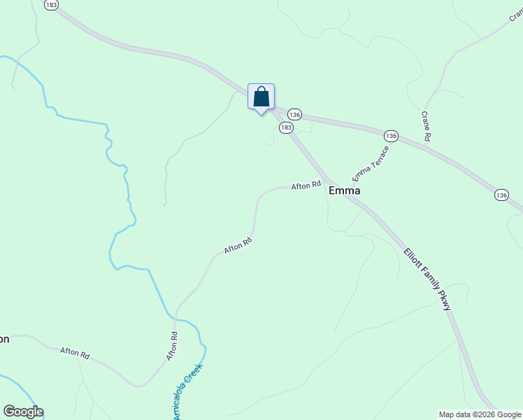 map of restaurants, bars, coffee shops, grocery stores, and more near 422 Afton Road in Marble Hill