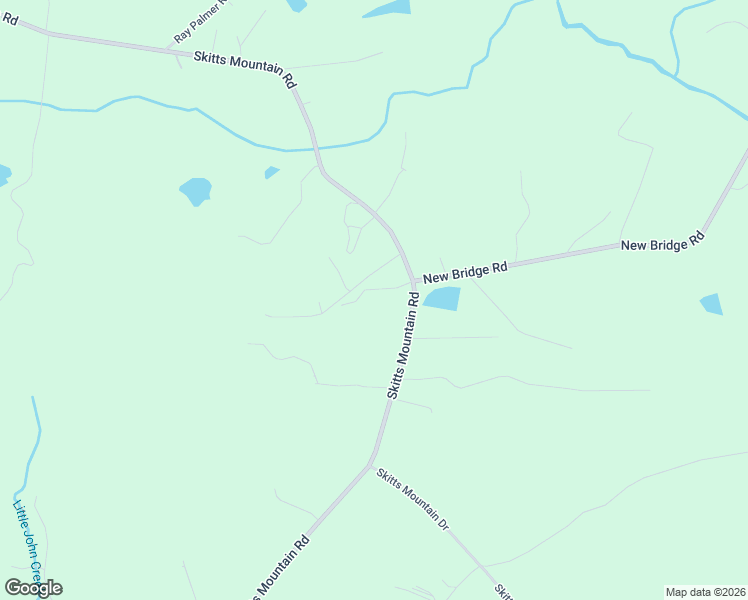 map of restaurants, bars, coffee shops, grocery stores, and more near 2836 Skitts Mountain Road in Cleveland