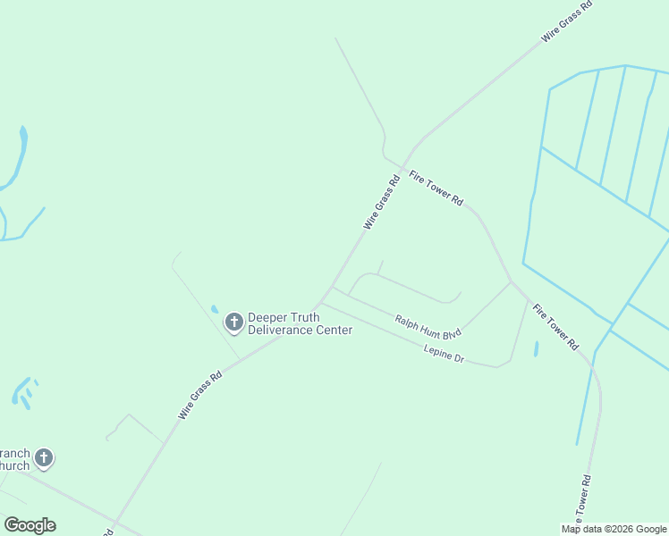 map of restaurants, bars, coffee shops, grocery stores, and more near 5740 Wire Grass Road in Orrum