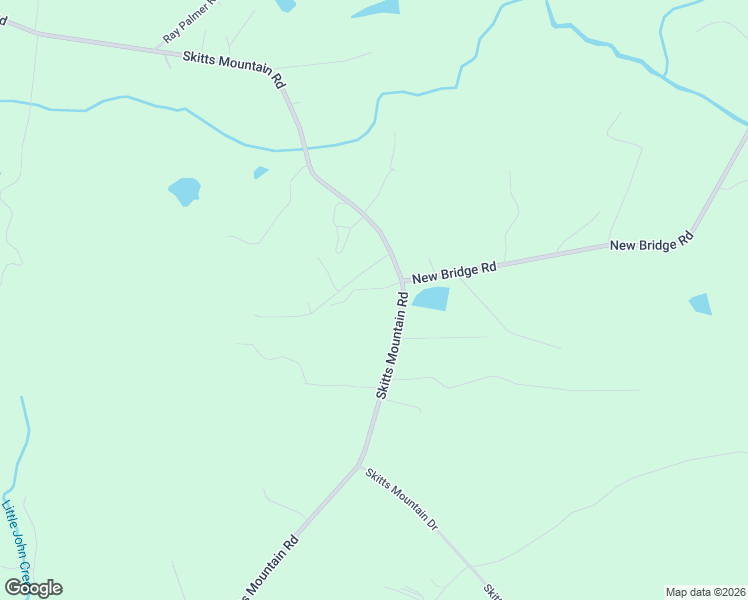 map of restaurants, bars, coffee shops, grocery stores, and more near 2836 Skitts Mountain Road in Cleveland