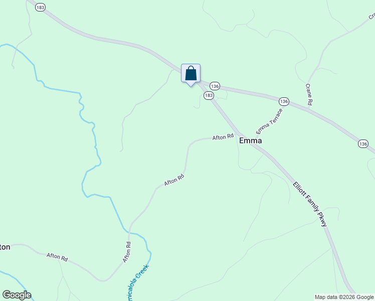 map of restaurants, bars, coffee shops, grocery stores, and more near 422 Afton Road in Marble Hill