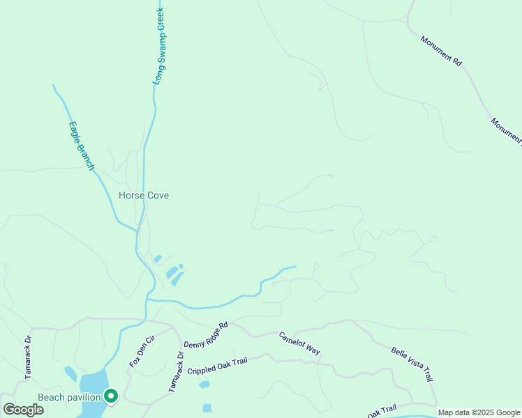 map of restaurants, bars, coffee shops, grocery stores, and more near 4567 Denny Ridge Road in Jasper