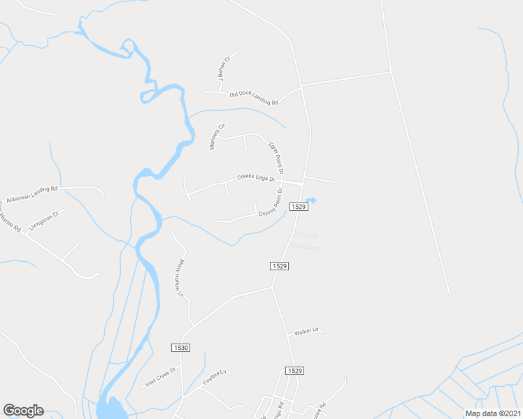 map of restaurants, bars, coffee shops, grocery stores, and more near 308 Osprey Point Drive in Sneads Ferry
