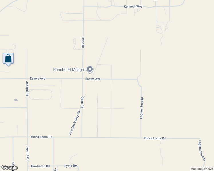 map of restaurants, bars, coffee shops, grocery stores, and more near 14100 Night Shade Road in Apple Valley