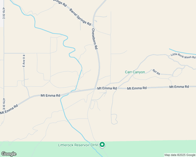 map of restaurants, bars, coffee shops, grocery stores, and more near Cheseboro Road in Palmdale