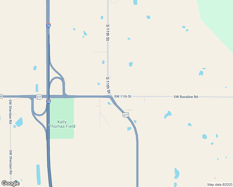 map of restaurants, bars, coffee shops, grocery stores, and more near 10202 SW 11th St in Lawton