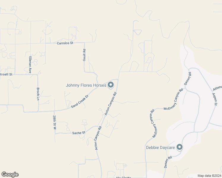 map of restaurants, bars, coffee shops, grocery stores, and more near 2540 Sand Creek Drive in Acton