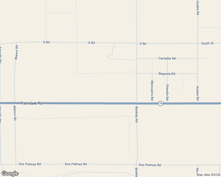 map of restaurants, bars, coffee shops, grocery stores, and more near Palmdale Road in Phelan