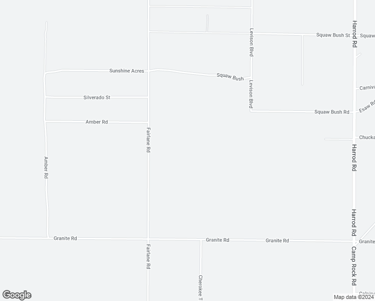 map of restaurants, bars, coffee shops, grocery stores, and more near Fairlane Road in Lucerne Valley