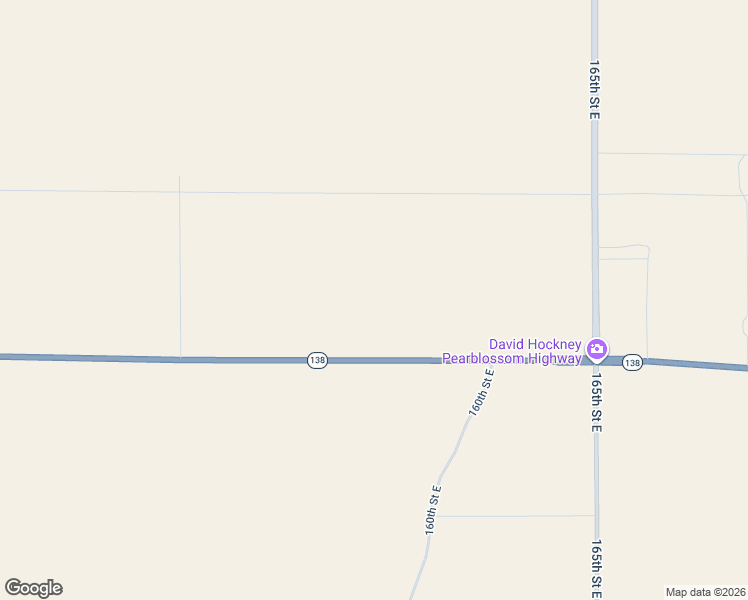 map of restaurants, bars, coffee shops, grocery stores, and more near 155th Street East in Palmdale