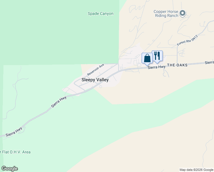 map of restaurants, bars, coffee shops, grocery stores, and more near in Santa Clarita