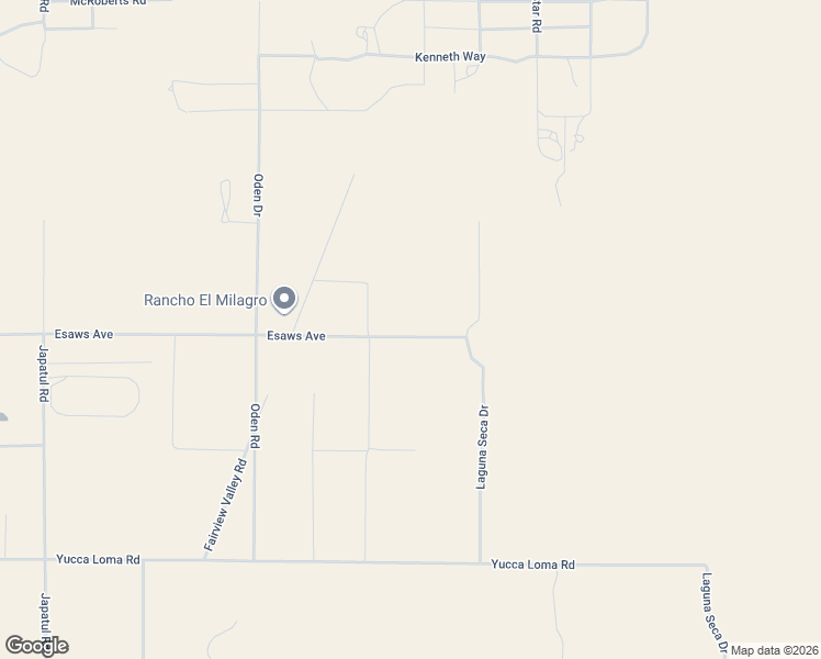 map of restaurants, bars, coffee shops, grocery stores, and more near 24692-24898 Esaws Avenue in Apple Valley